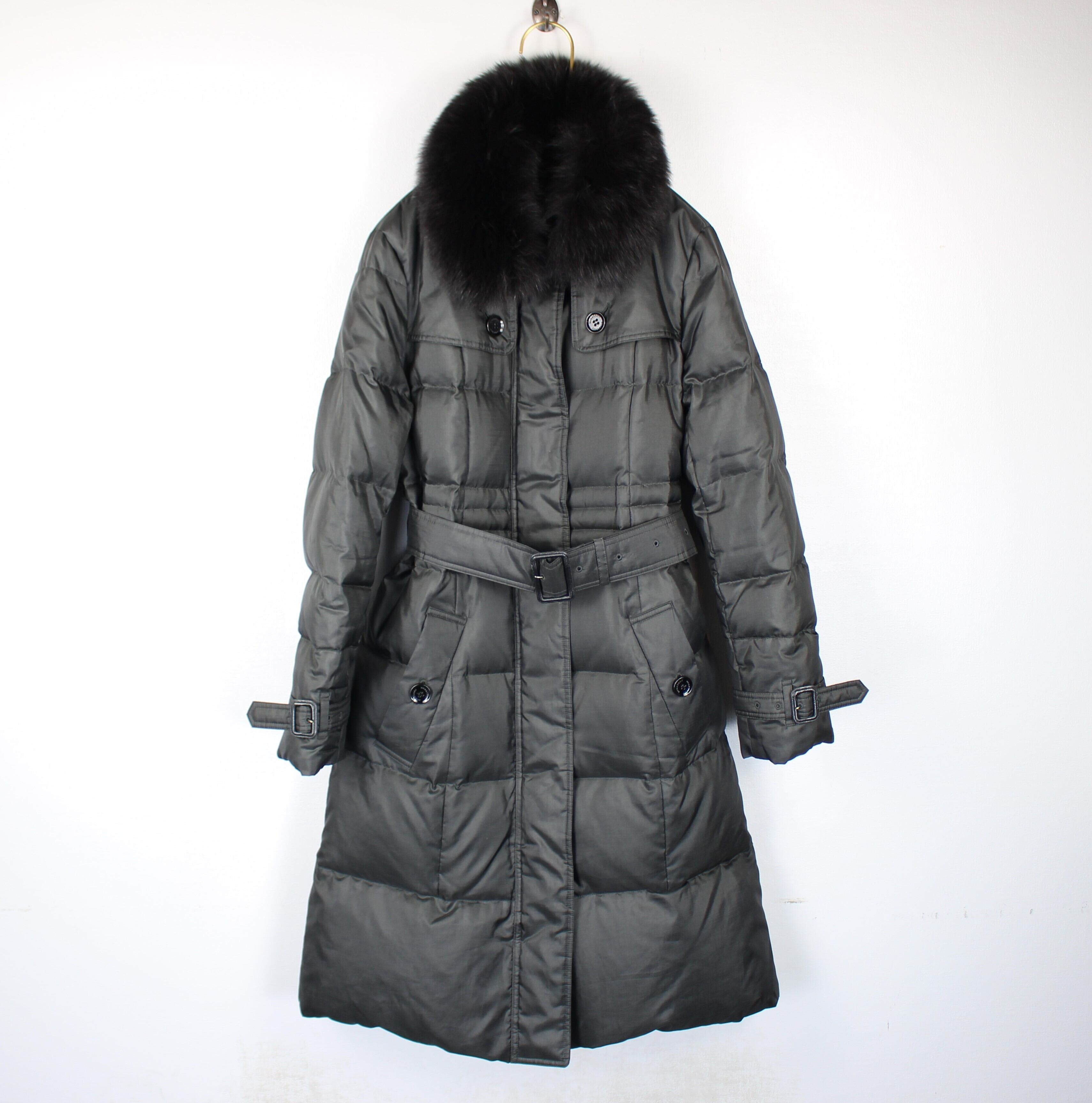 BURBERRY LONDON FUR BELTED LONG DOWN COAT/バーバリーロンドン BURBERRY LONDON FUR BELTED LONG DOWN COAT/バーバリーロンドン