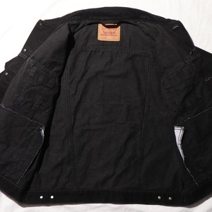極美品 L 70507 USA 96年 Levi’s サルファーブラック デニムジャケット リーバイス