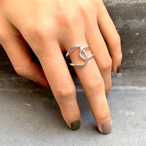 Double Hoop Ring / Silver925(金属アレルギー対応)