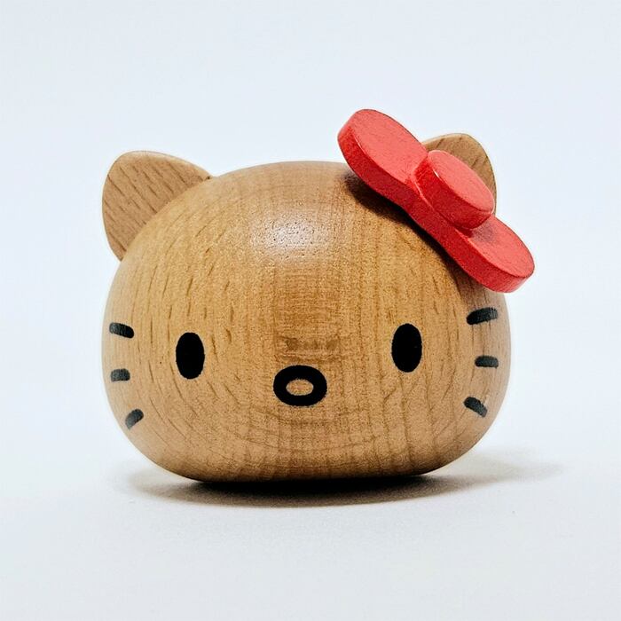 ニチガン マグネットハンガー レッド 木製雑貨 雑貨 キティ サンリオ