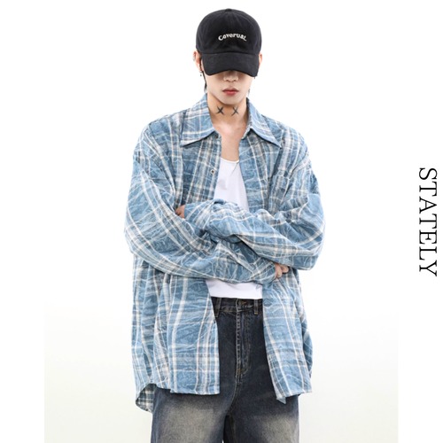 Ocean Checkシャツ_T275 画像