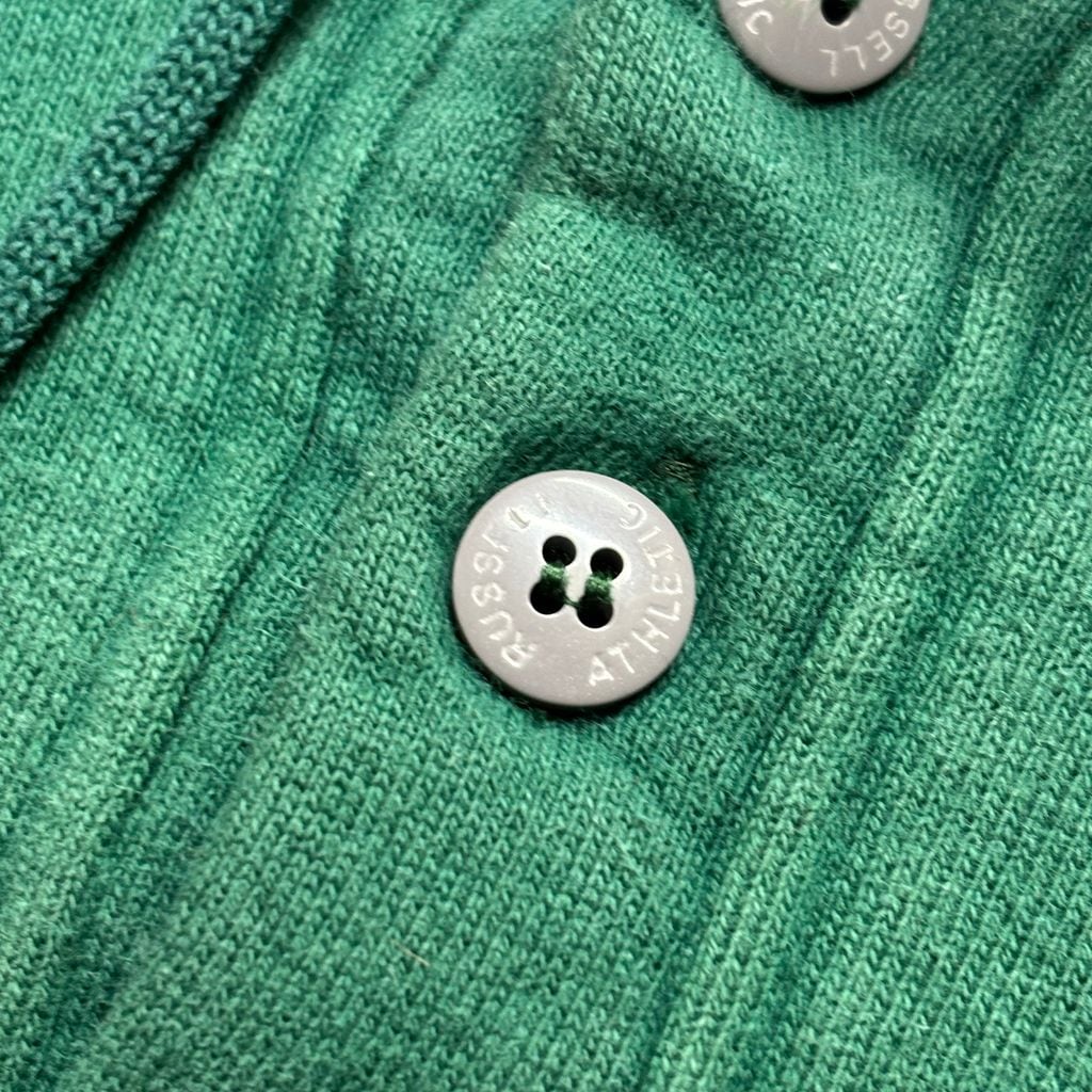 90's USA製 ラッセルアスレチック ハイコットン ヘンリーネック