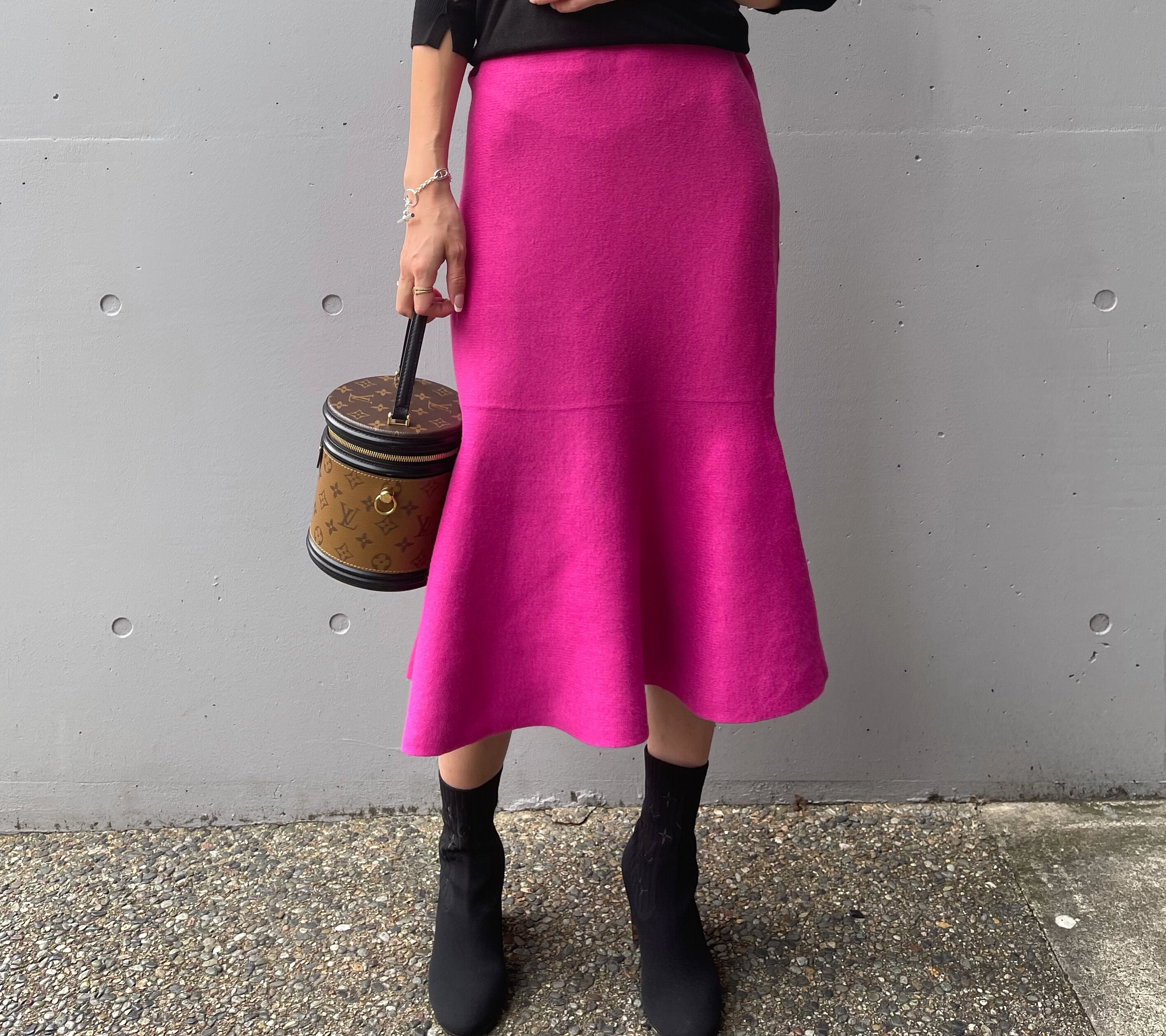 ◆即納◆ペプラムスカート(ご注文から1-4営業日でお届け)