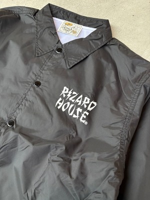 GENIUS CRAft / FAST DREAM COACH JACKET / NYLON COACH JACKET / ナイロンコーチジャケット / BLACK