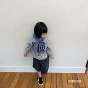【取寄/韓国直送】and butter バミューダデニムパンツ｜秋服｜韓国子供服｜26/AT