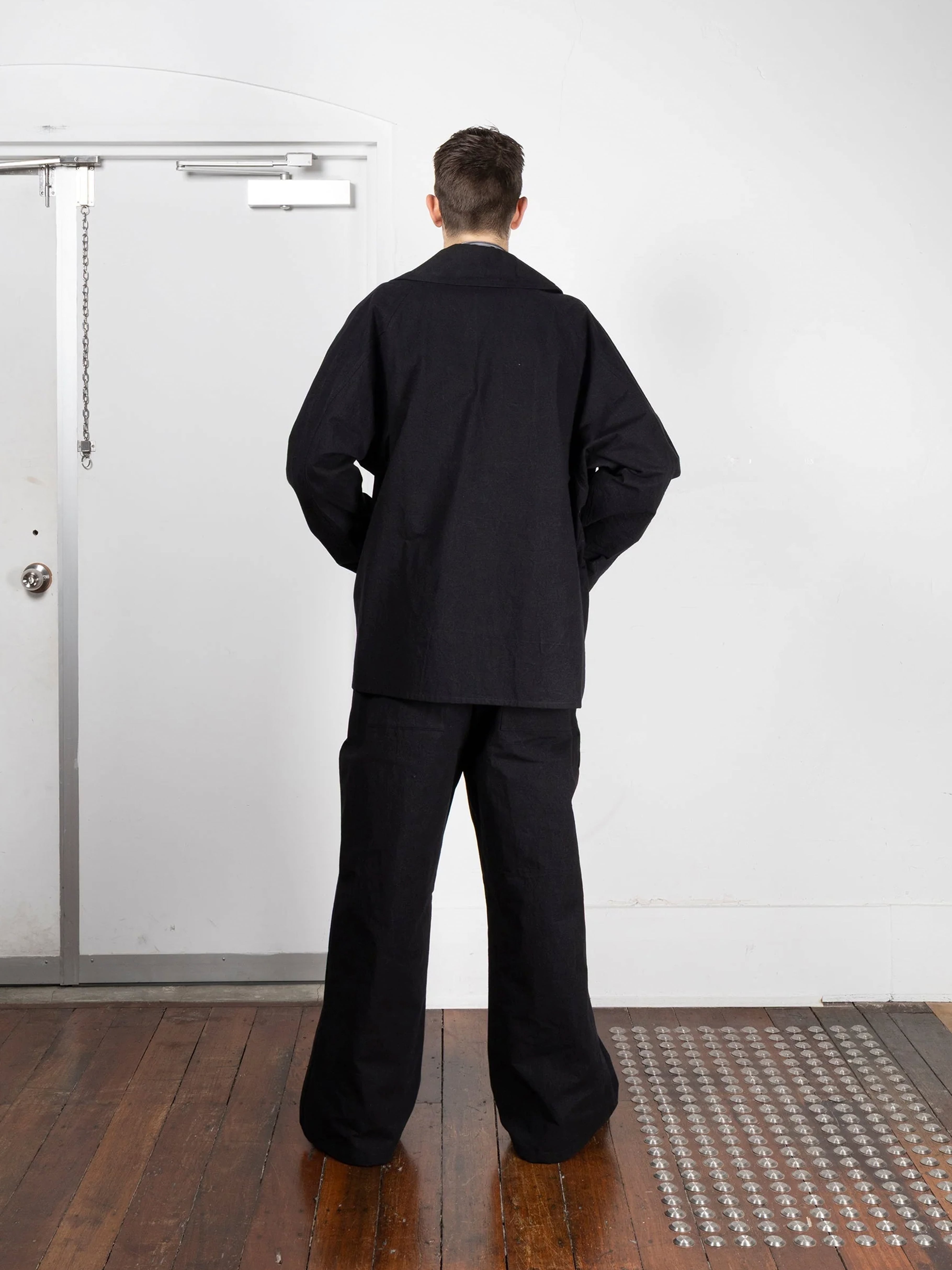 MAN-TLE Soft Shirt Black Wax R20S3 | BEST PACKING STORE