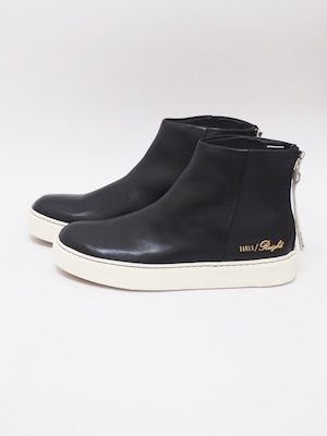 EARLE (アール) Back zip sneaker boots / BLACK　ER9410-1