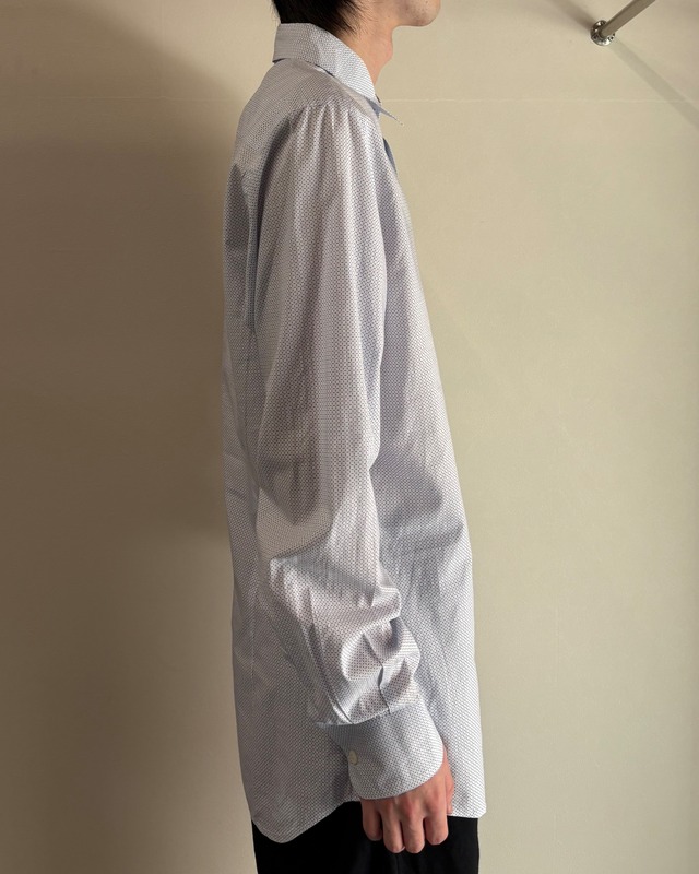 【PRADA】geometry pattern shirt