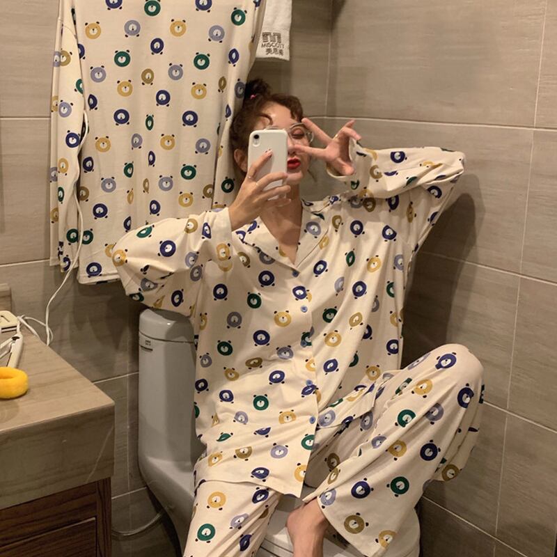 スプリングスタイルルーズ薄手オータム 大人ガーリー スウィート キュート カジュアル 春物 秋物 試着室29676719811