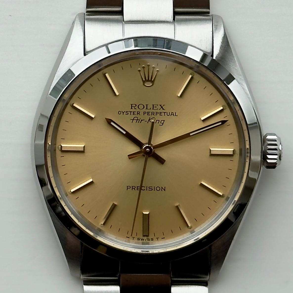 Rolex Oyster Perpetual Air-King 5500 (54*****) Gold Dial