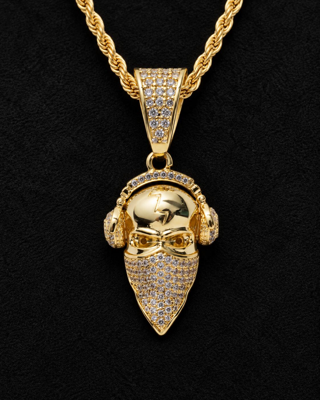Gang Skull Chain -Gold/Silver-