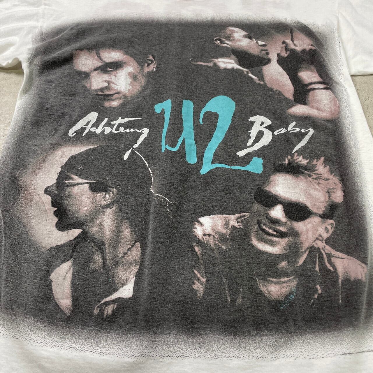 90年代 U2 ZOO TV TOUR バンドTシャツ バンT ツアー メンズM-L相当