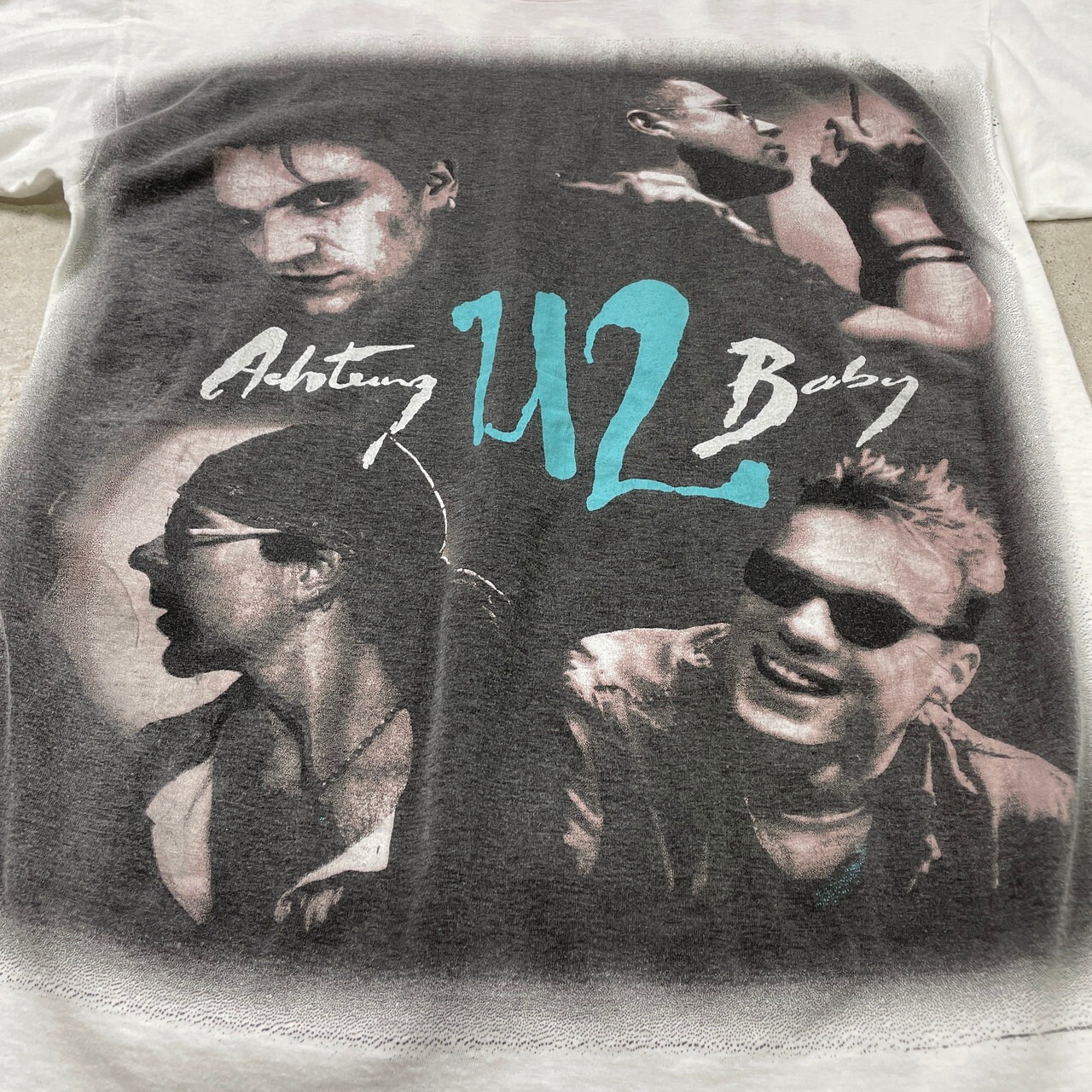 90年代 U2 ZOO TV TOUR バンドTシャツ バンT ツアー メンズM-L相当 