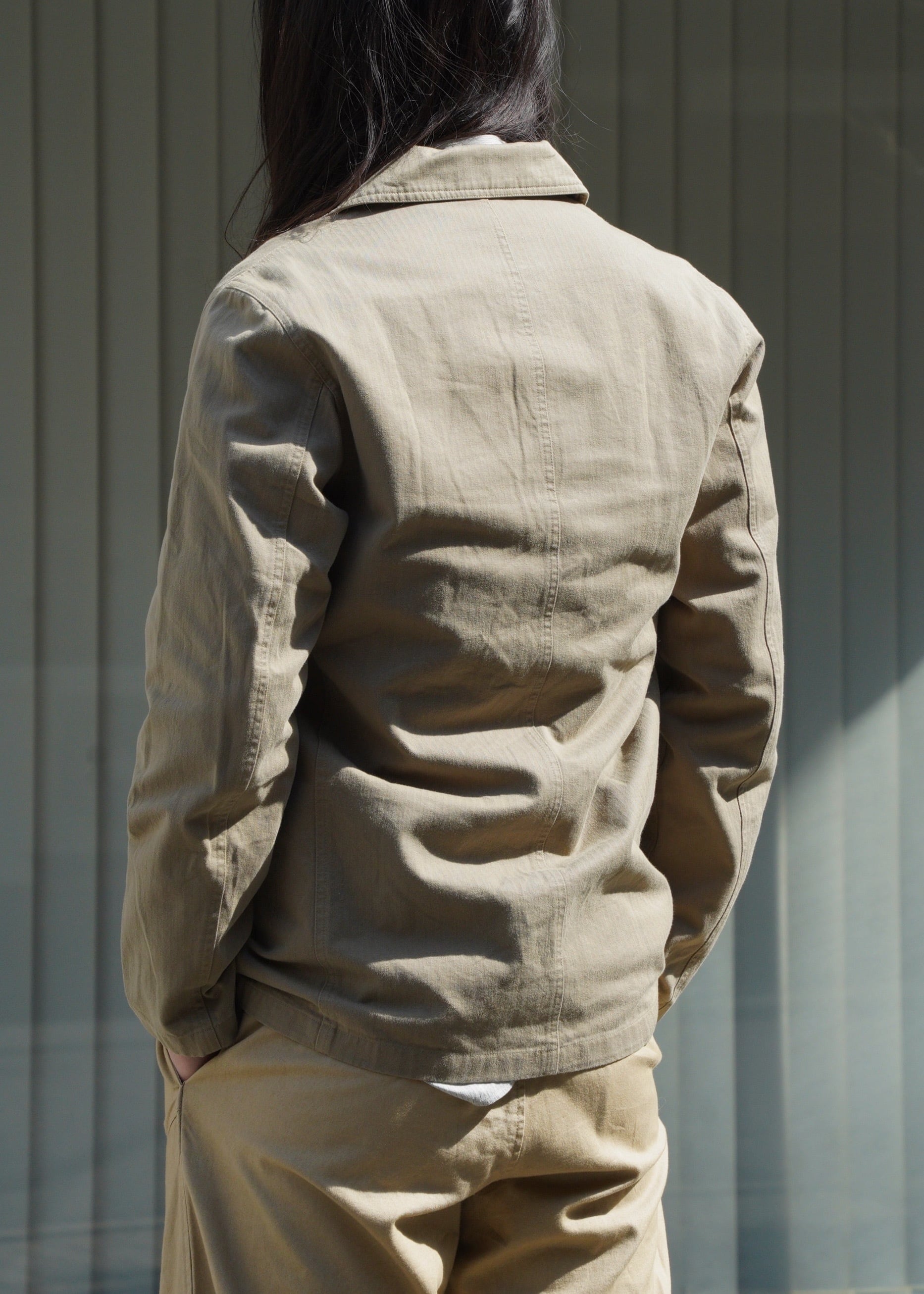 90's agnes b. homme cotton field jacket | CETTEN