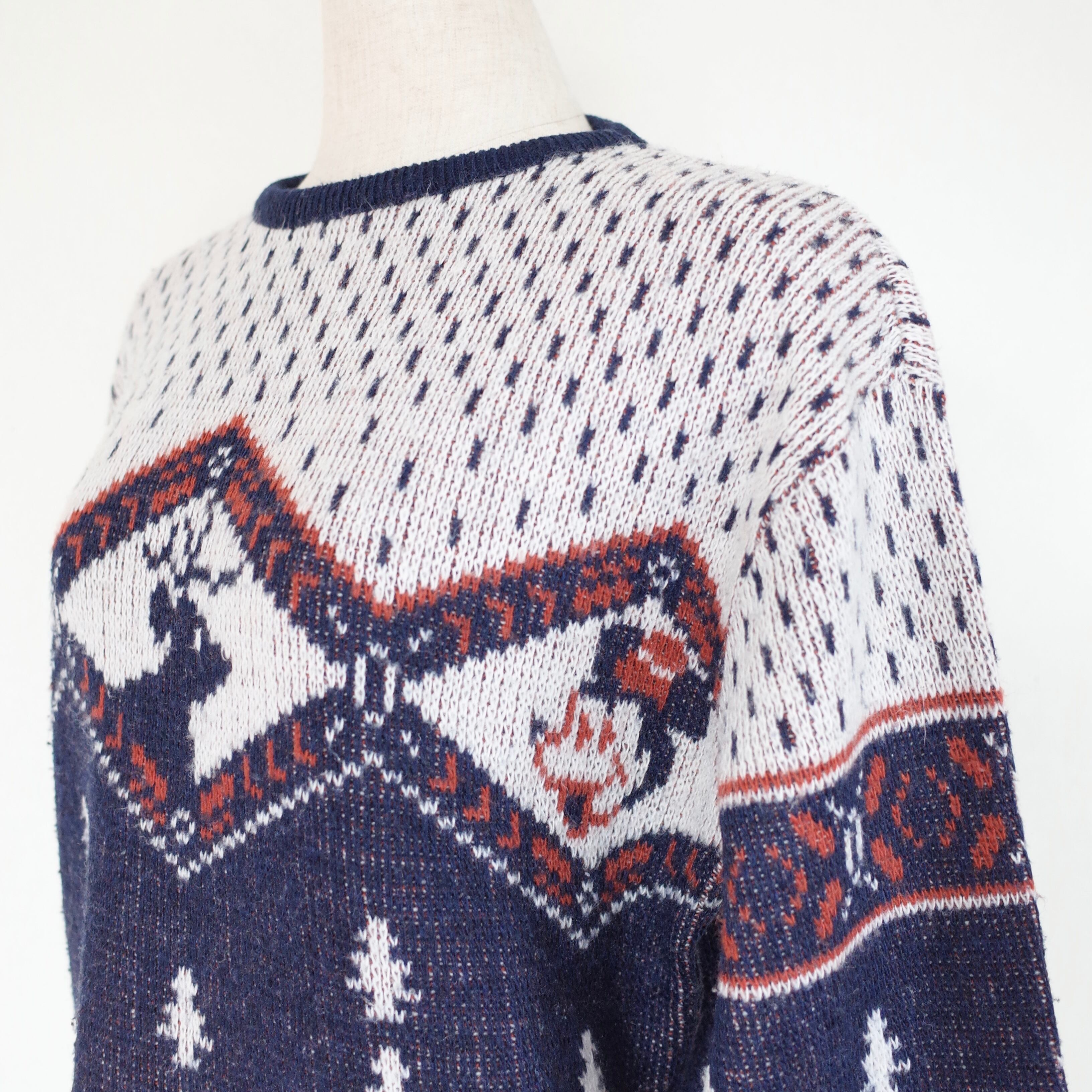 70s KENNINGTON mickey sweater