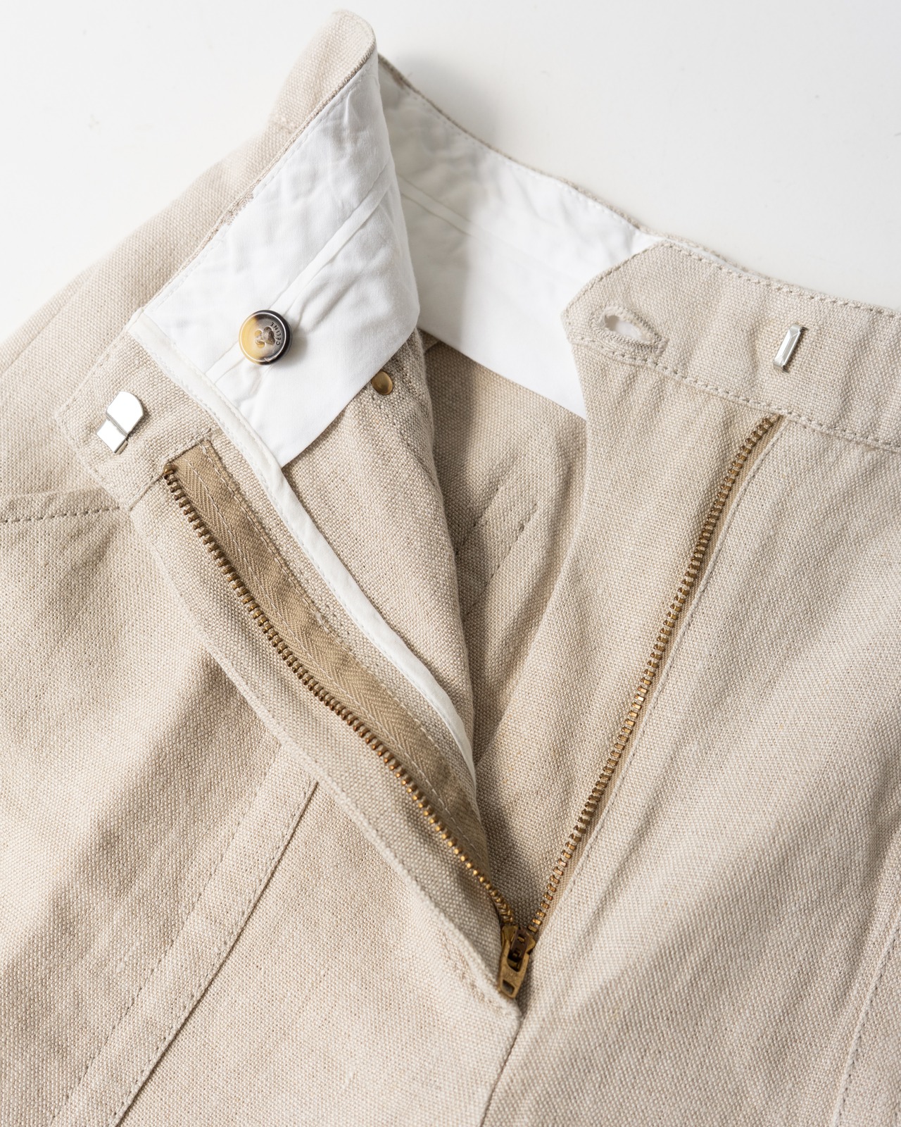 〈CÉLINE by phoebe philo〉Linen Trousers