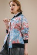 24SS Botanical silk blouson