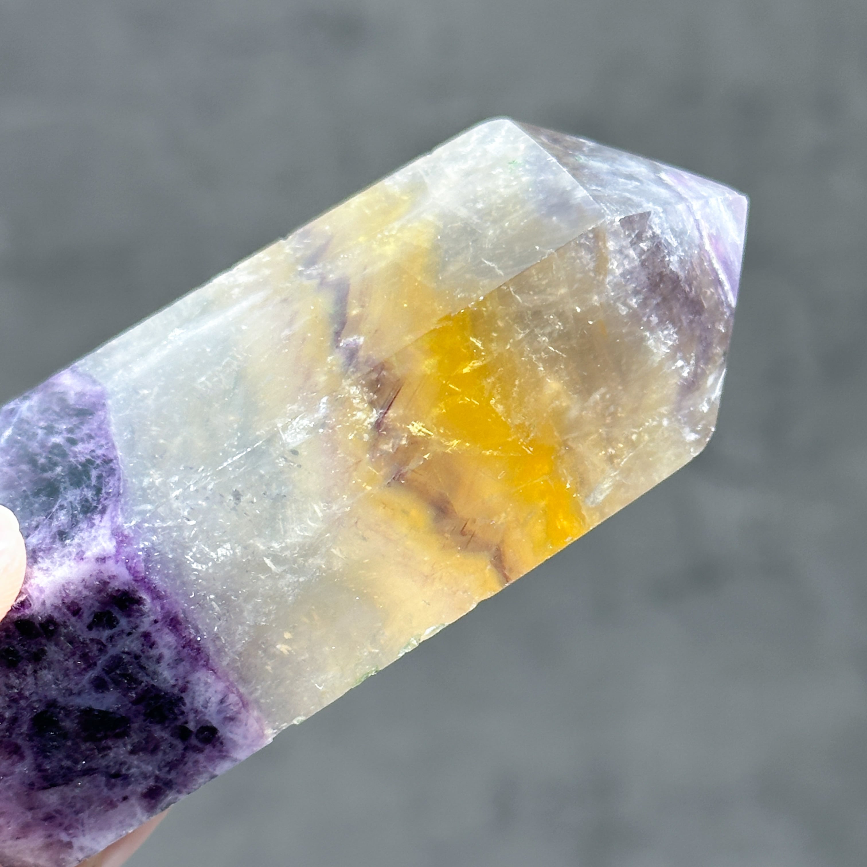 レインボーフローライト タワー15◇ Rainbow Fluorite ◇天然石・鉱物