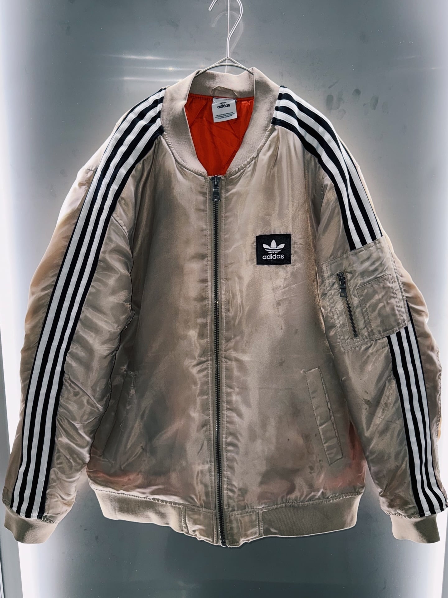  special Original Re:make adidas MA-1 flight jacket