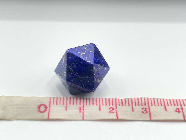 正二十面体（ラピスラズリ）