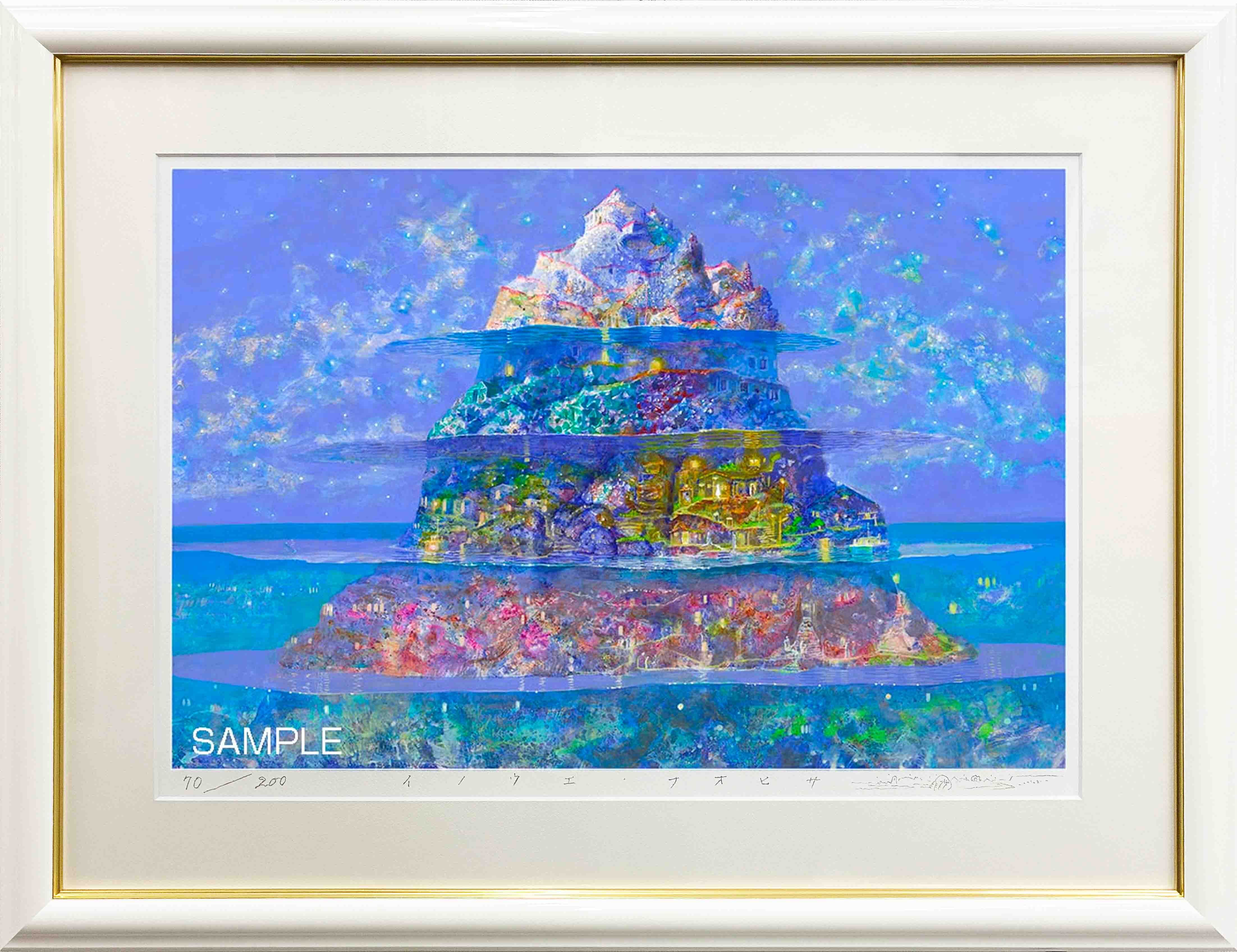 井上直久『多層海星月夜』版画 | ART SPACE