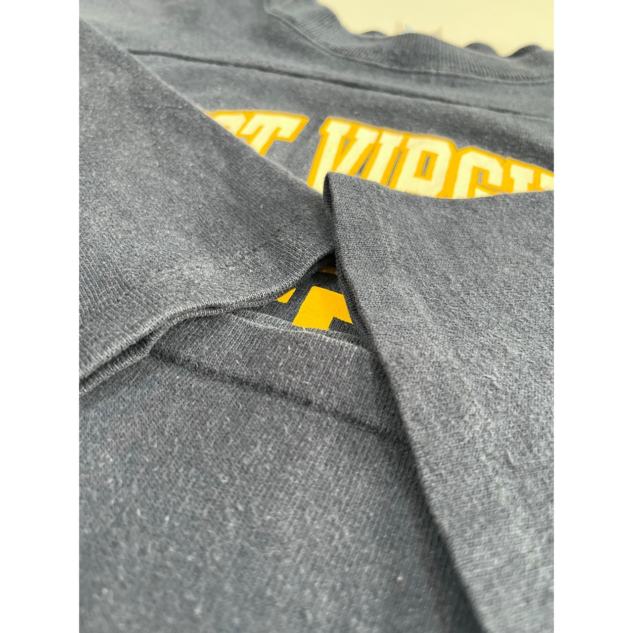 80s Champion Foot Ball Tee MADE IN USA  Size M_2