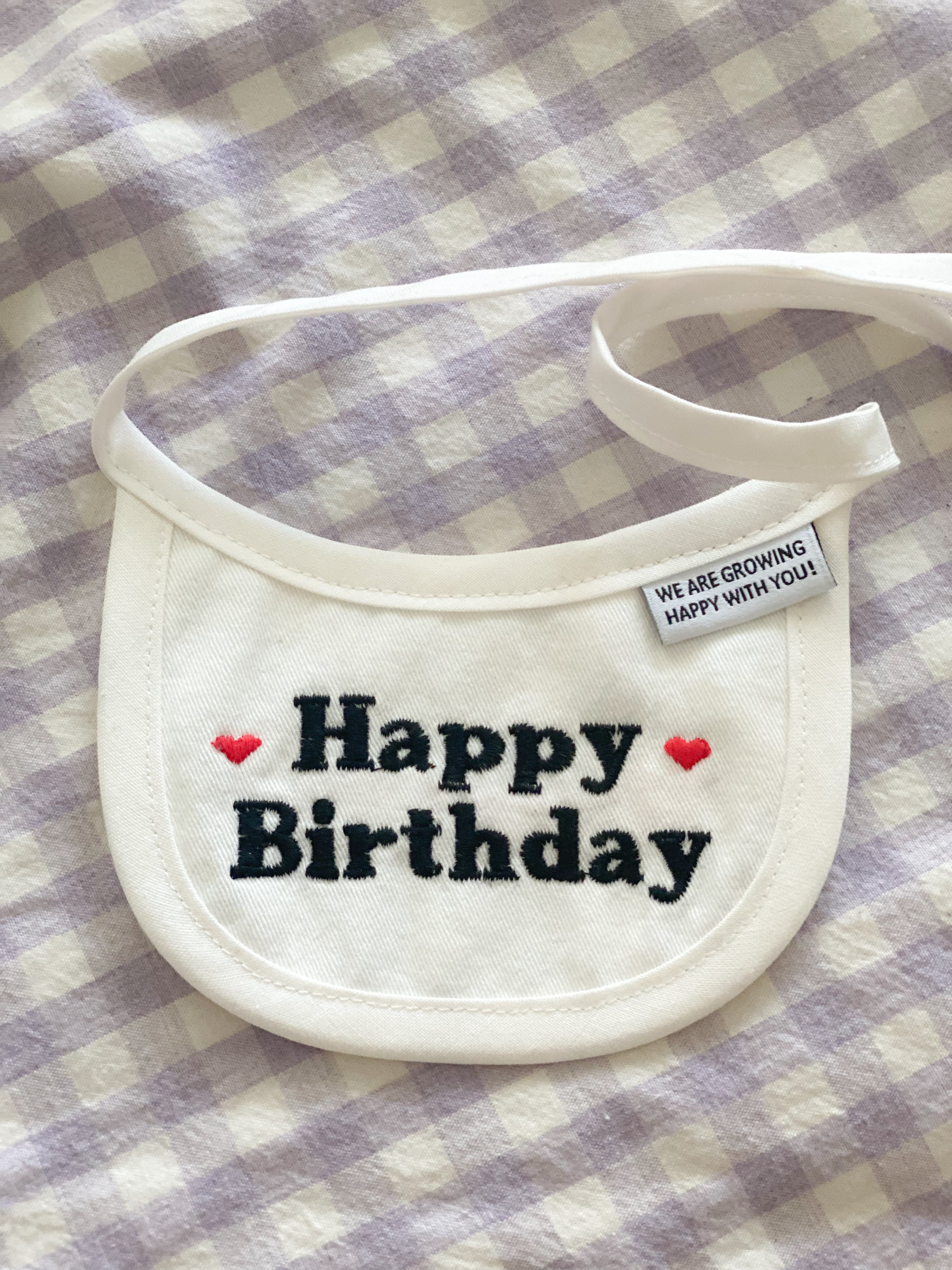 即納販売 バースデースタイ Special Birthday bib by 韓国ブランド