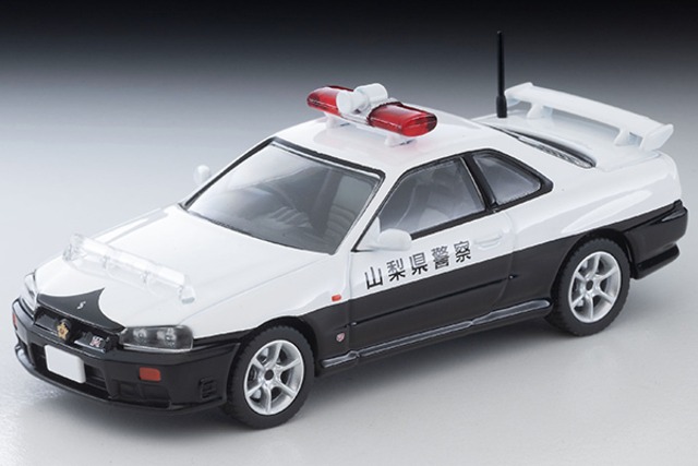 トミカリミテッドヴィンテージNEO LV-N366a 日産 スカイライン 2ドア スポーツクーペ 25GT TURBO パトロールカー（山梨県警察）