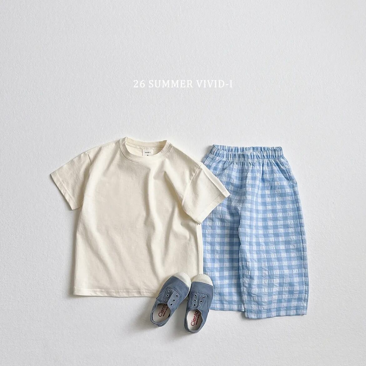 チェックパンツ/VIVID-I