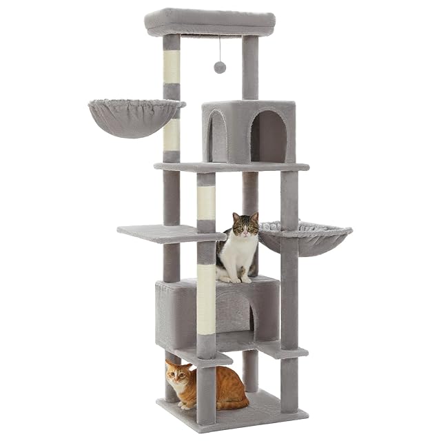 M2977-104-71】キャットタワー 高さ155CM M2977-104-71】キャット