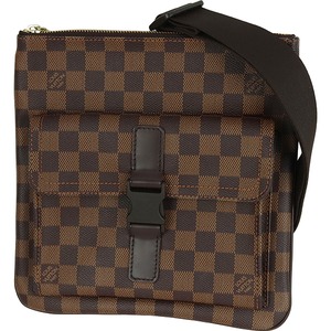 Used LOUIS VUITTON ルイヴィトン ポシェットメルヴィール ダミエ ブラウン クロスボディバッグ ショルダーバッグ 超美品
