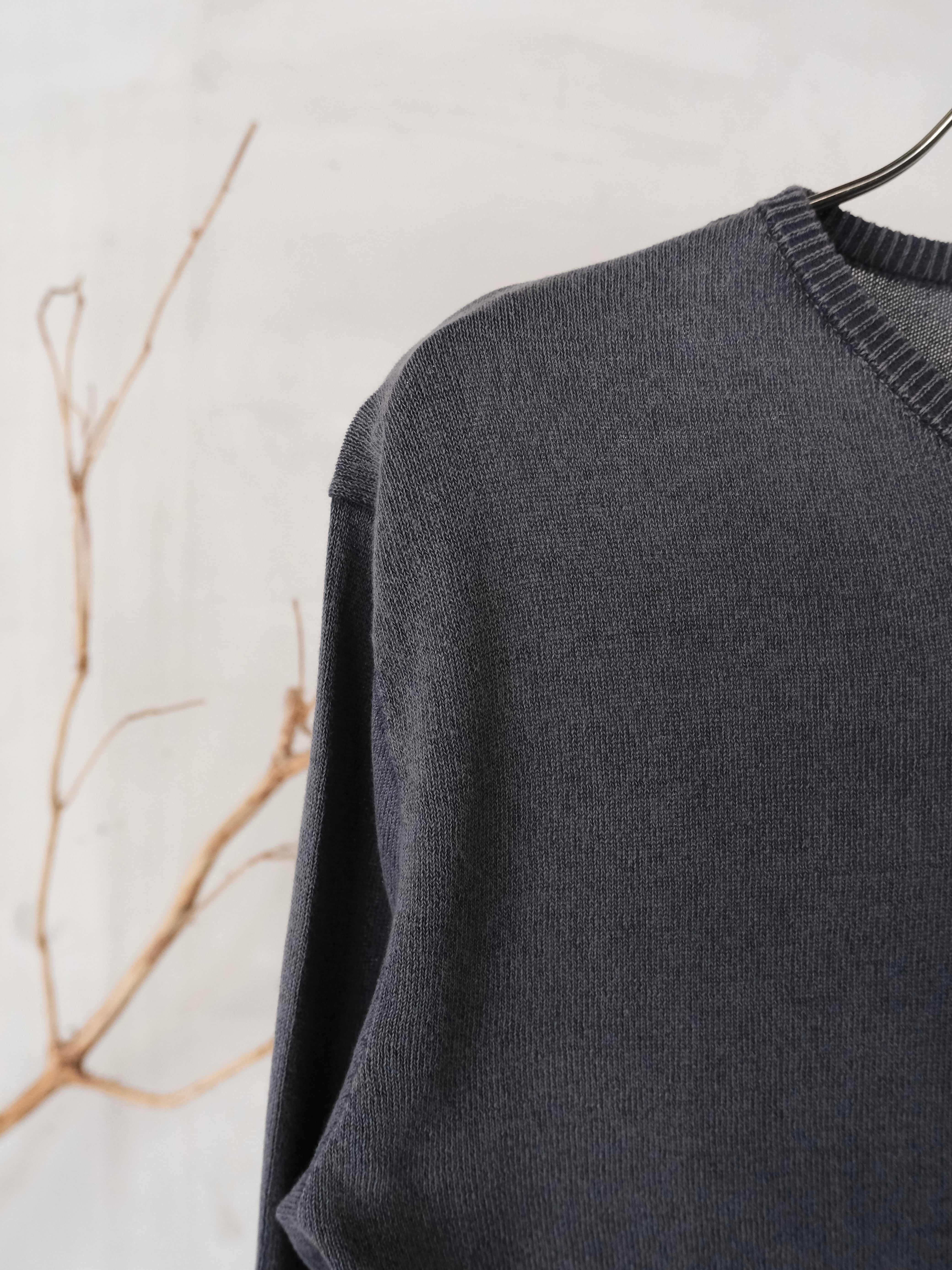 ENCOMING】 KNITTED V NECK JUMPER | THE OUR