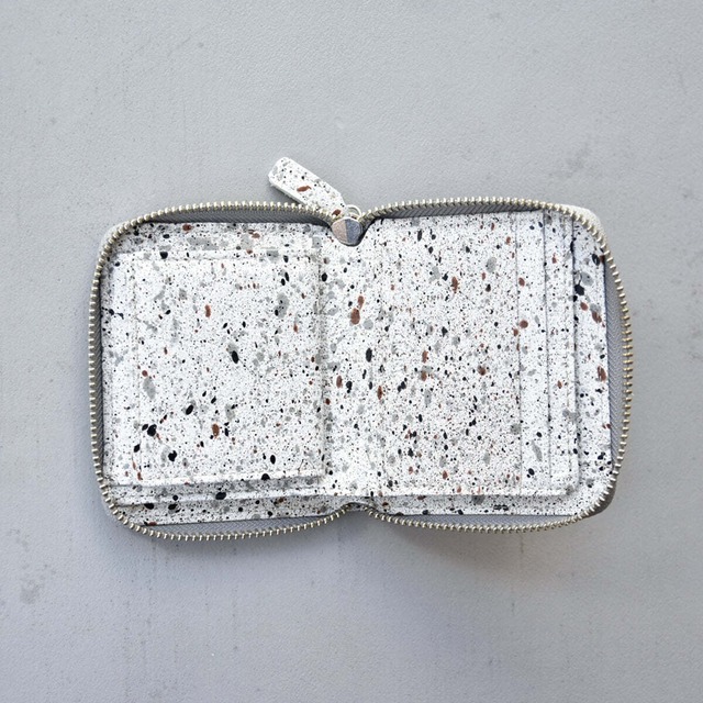 【MIKAGE】MINI ROUND ZIP WALLET / ミニラウンドジップウォレット