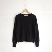 one f.  Cashmere Crew Neck Cardigan