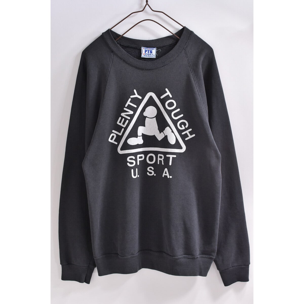 90s アメリカ製 PLENTY TOUGH SPORTS ロゴ プリント スウェット 90s アメリカ製 PLENTY TOUGH SPORTS ロゴ プリント スウェット