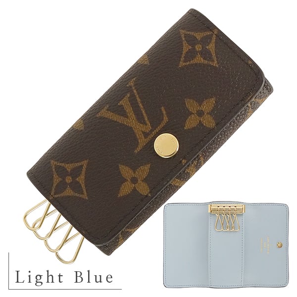 LOUIS VUITTON モノグラム キー　ケース New LOUIS VUITTON ルイヴィトン 4連キーケース ミュルティクレ 4