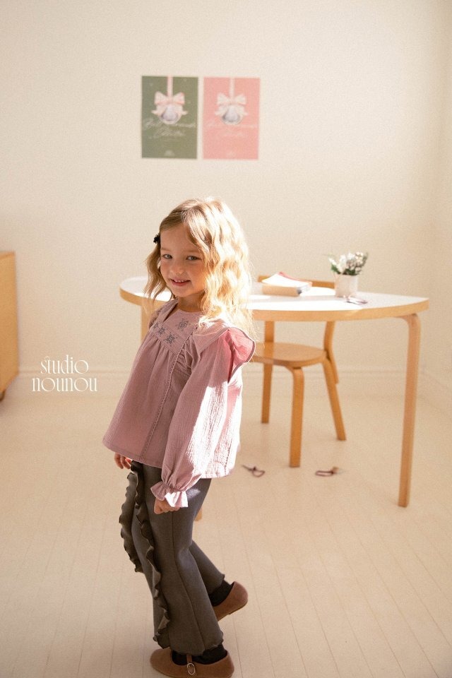 【予約商品】2025 冬 新作 STUDIO NOUNOU スタジオヌヌ 3色展開 アグパンツ