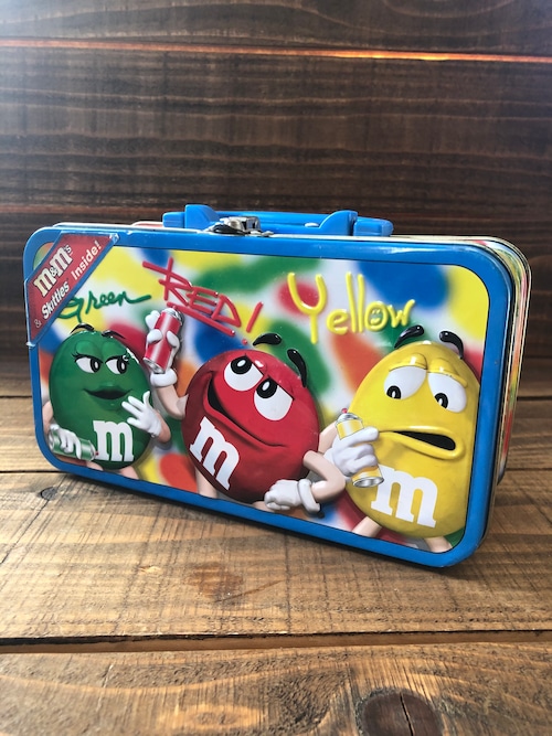 m&m's Tin Can Mini Lunch Box /エムアンドエム chocolate ランチボックス 缶