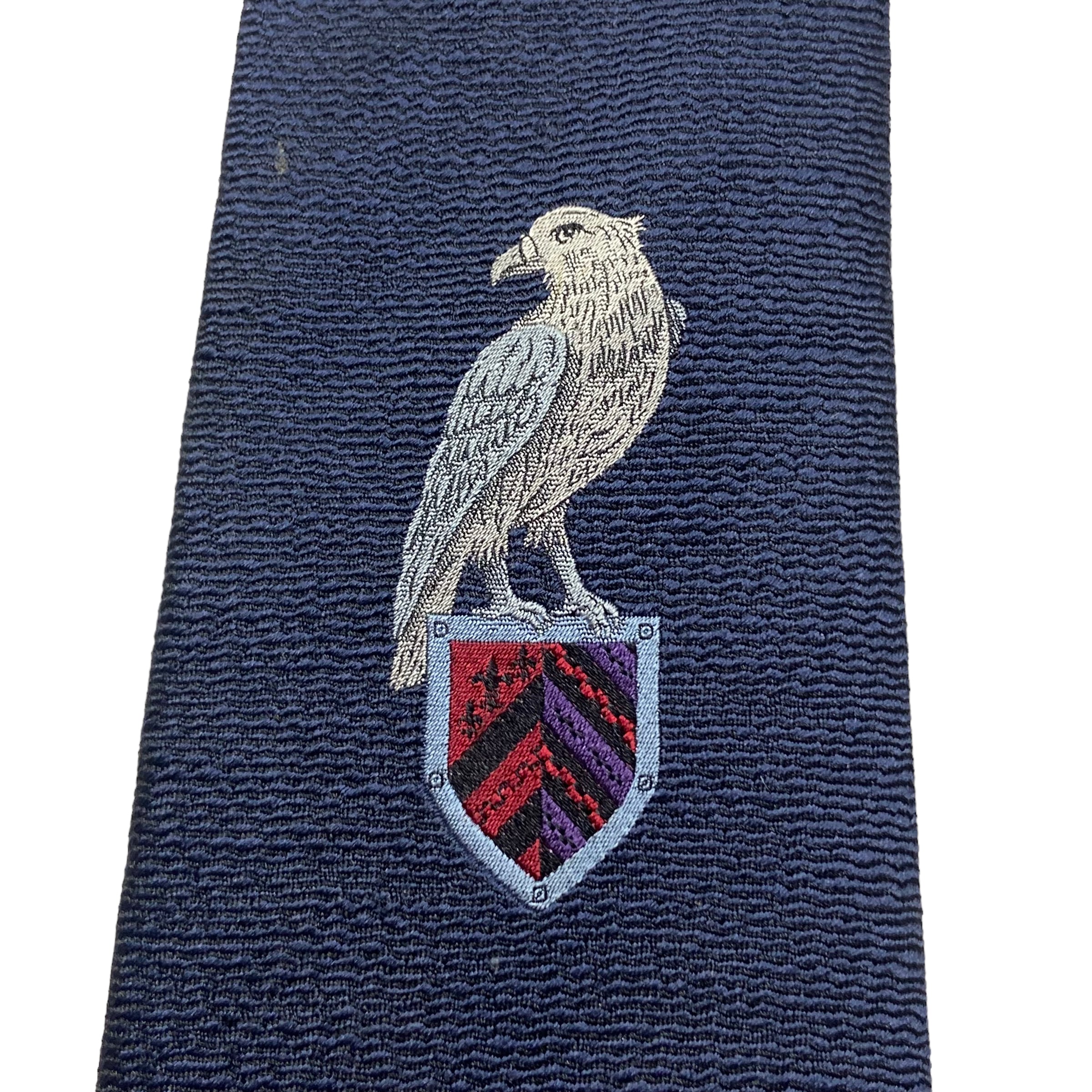 DOMINIQUE FRANCE hawk woven silk tie | NOIR ONLINE