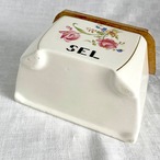 バドンヴィレー 木製蓋付きお塩入れ（SEL）Badonviller 12KWdn17-2