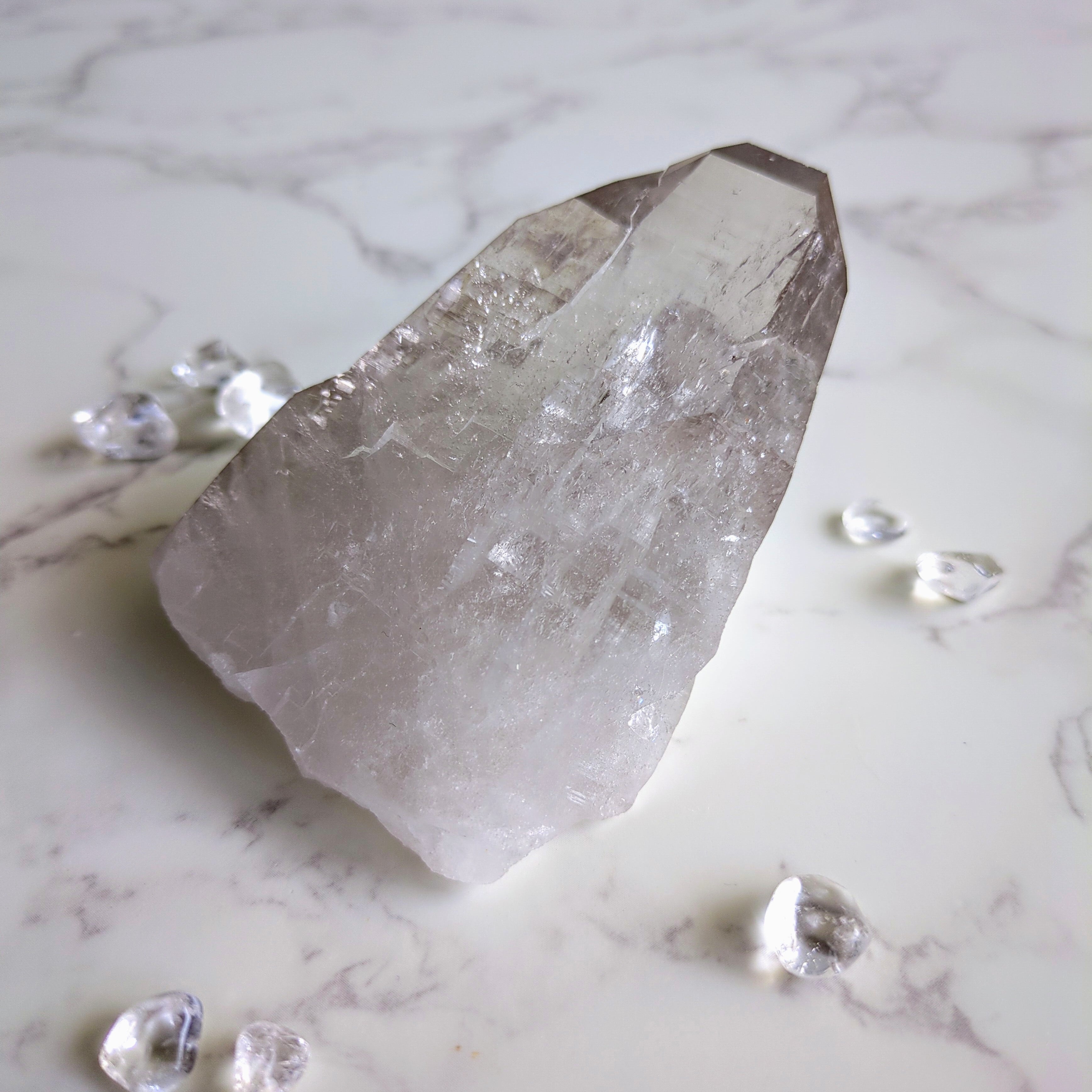 スカルドゥAshopi産 母岩付きクリアポイント スカルドゥAshopi産 母岩付きクリアポイント