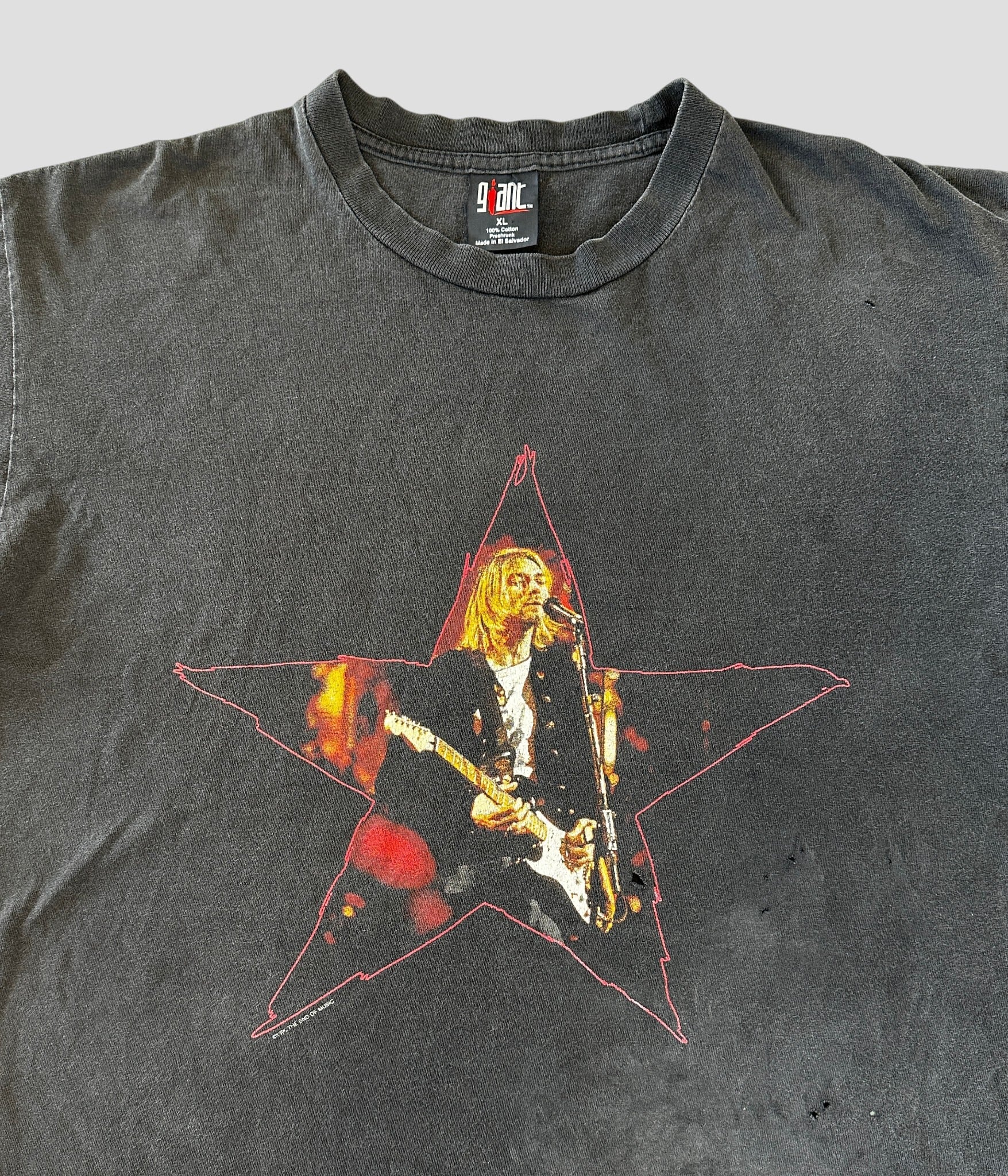 Kurt Cobain- Vintage 90s XL The End Of Music T-shirt | BEGGARS