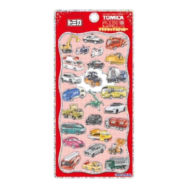 プチドロップステッカー　トミカ