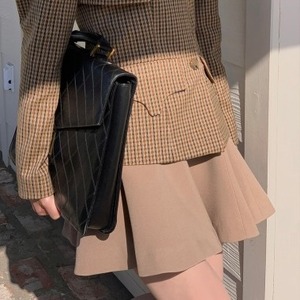 [seooocookie] Beige wave skirt 베이지 웨이브 스커트 正規品 韓国ブランド 韓国ファッション 韓国代行 韓国通販 スカート