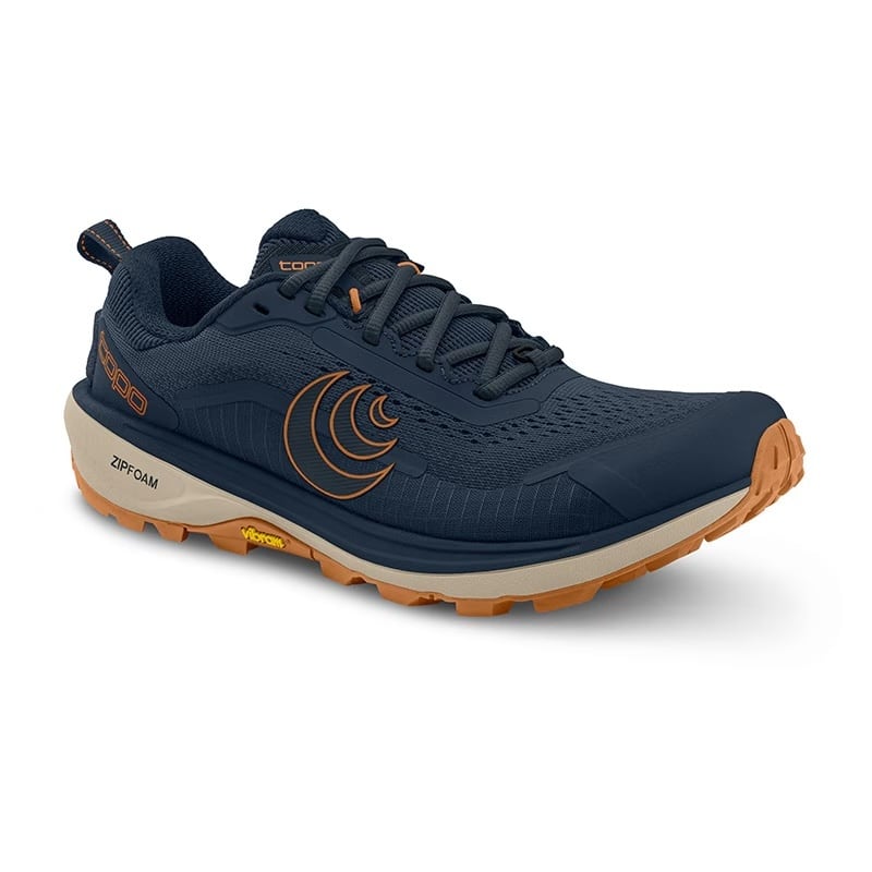 Topo Athletic(トポ アスレチック) TERRAVENTURE 5(テラベンチャー 5)Navy / Orange メンズ トレイルランニングシューズ