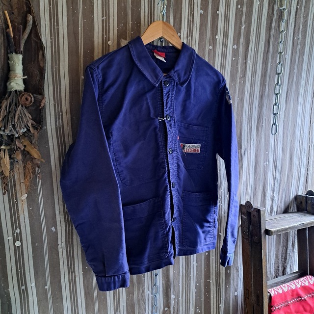 00's~ フランス製 Adolphe Lafont モールスキン カバーオール used [502007]