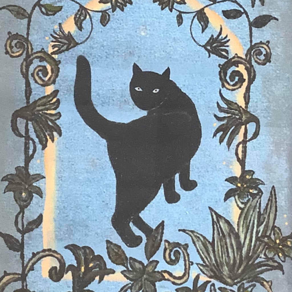 ブックカバー 黒猫 ダウンロード販売