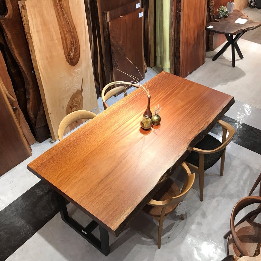 サペリ_2000×940-920×60_横浜元町店_テーブル天板/一枚板 251394