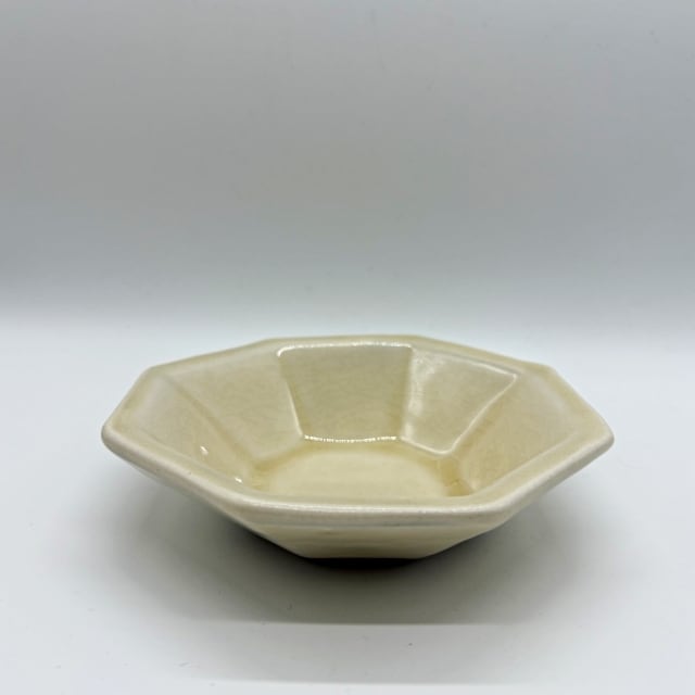高橋あい 八角皿 灰釉