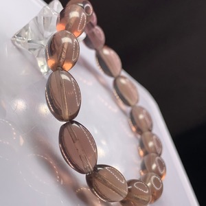 希少カラー✩大人可愛いフローライトブレスレットーRICEー